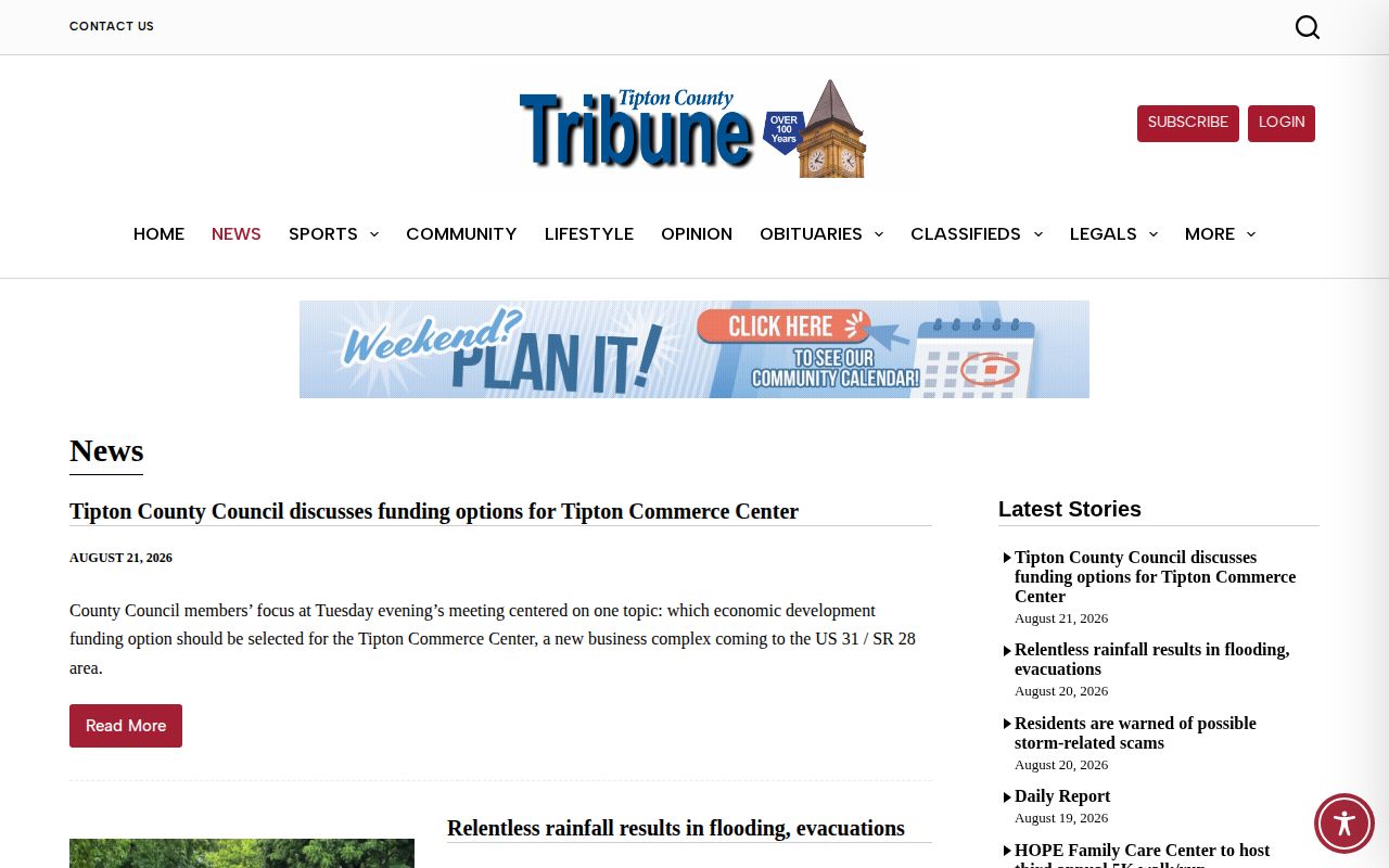 Tipton County Tribune crime news and court coverage